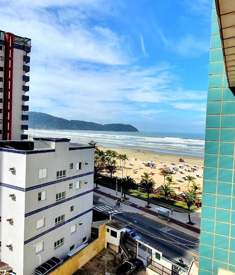 Apartamento Kit Praia Grande Na Guilhermina Frente Mar Apartment Екстериор снимка