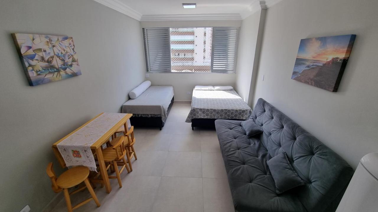 Apartamento Kit Praia Grande Na Guilhermina Frente Mar Apartment Екстериор снимка