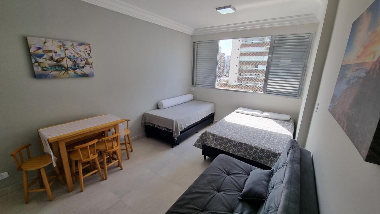 Apartamento Kit Praia Grande Na Guilhermina Frente Mar Apartment Екстериор снимка