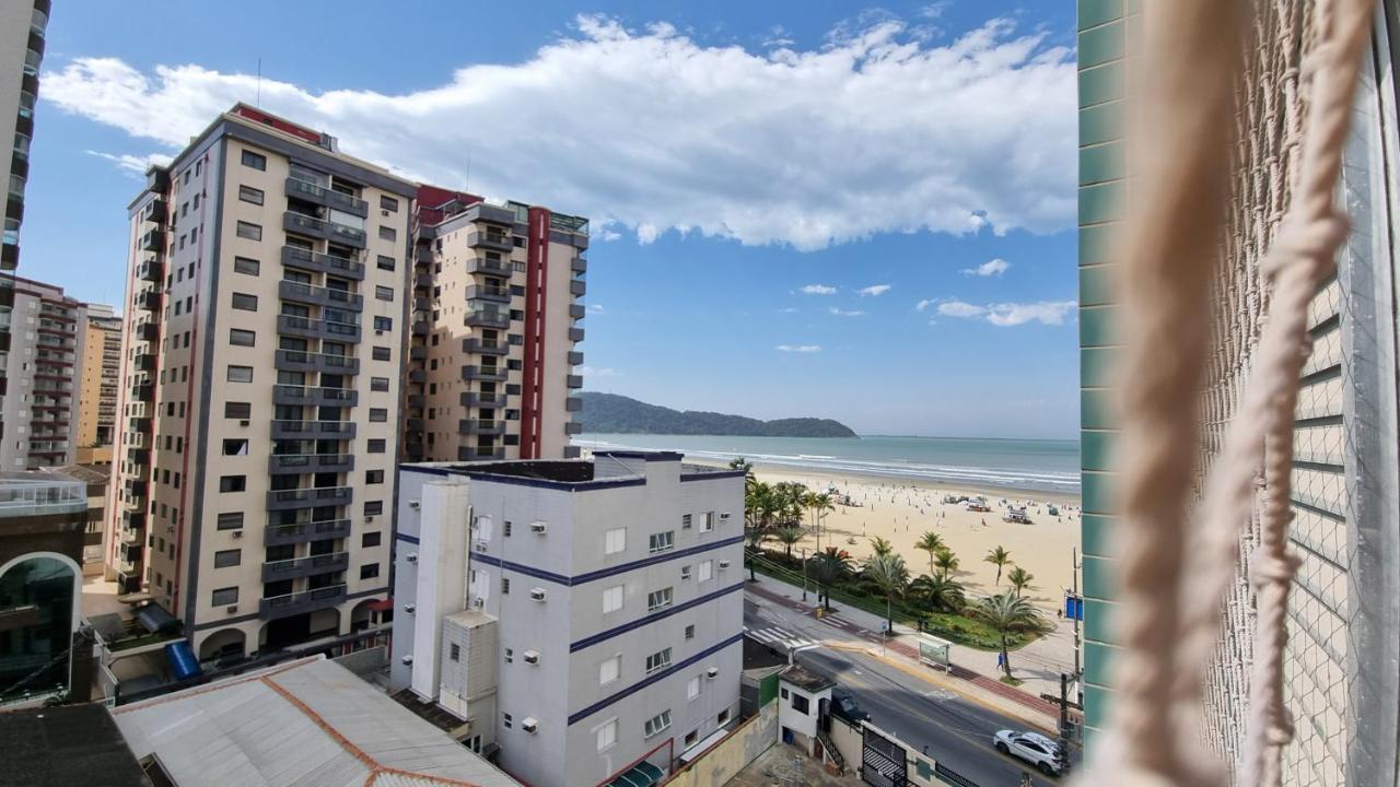 Apartamento Kit Praia Grande Na Guilhermina Frente Mar Apartment Екстериор снимка