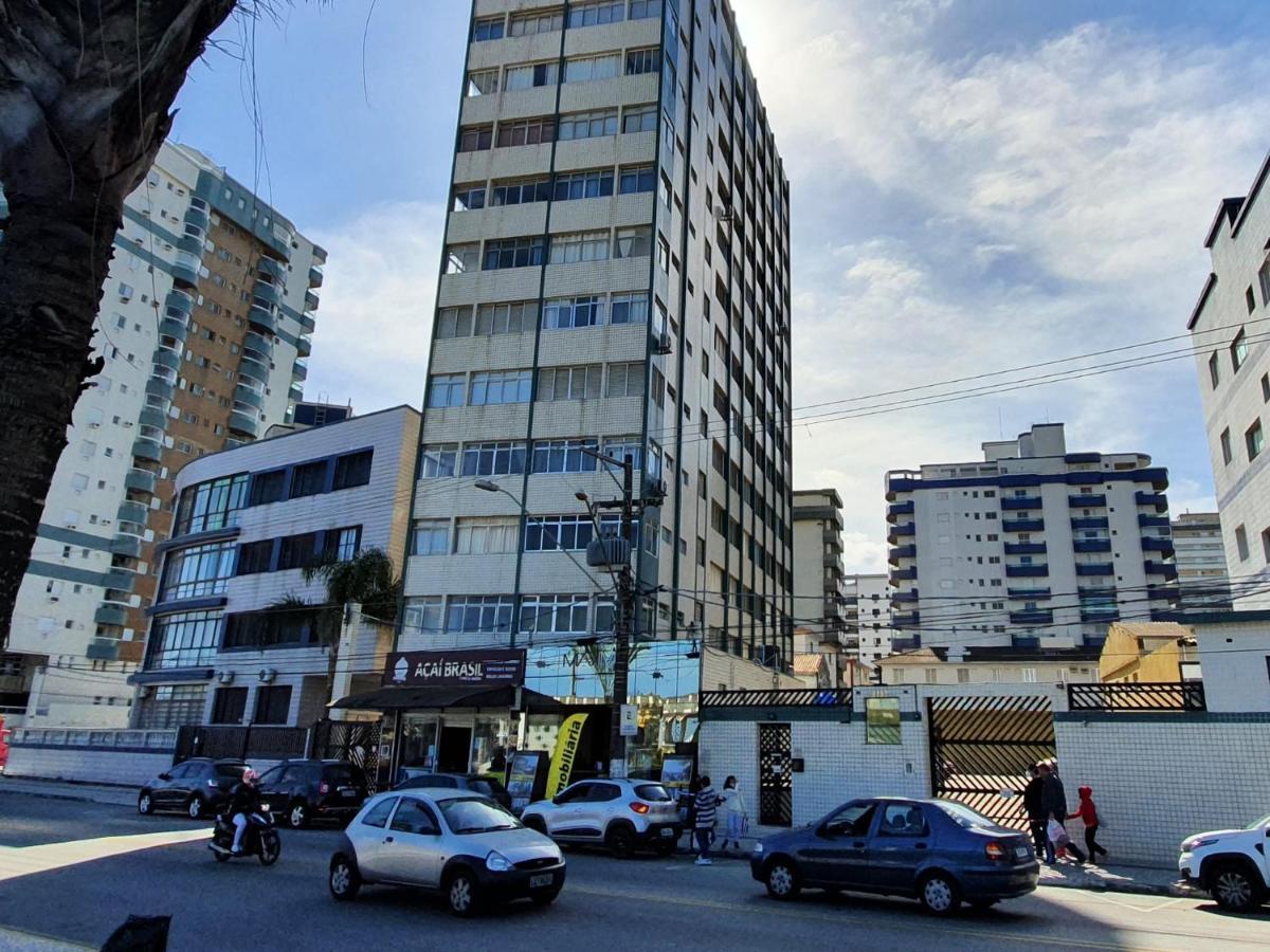 Apartamento Kit Praia Grande Na Guilhermina Frente Mar Apartment Екстериор снимка