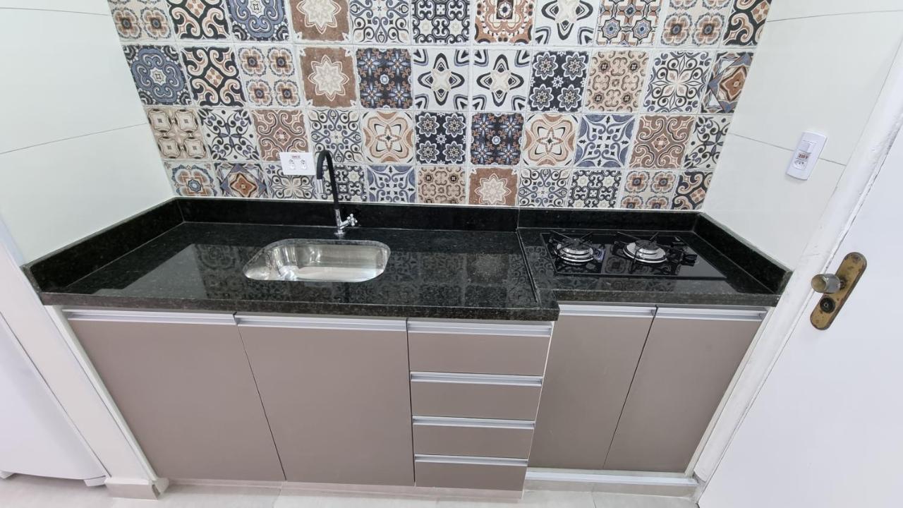 Apartamento Kit Praia Grande Na Guilhermina Frente Mar Apartment Екстериор снимка