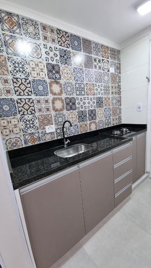 Apartamento Kit Praia Grande Na Guilhermina Frente Mar Apartment Екстериор снимка