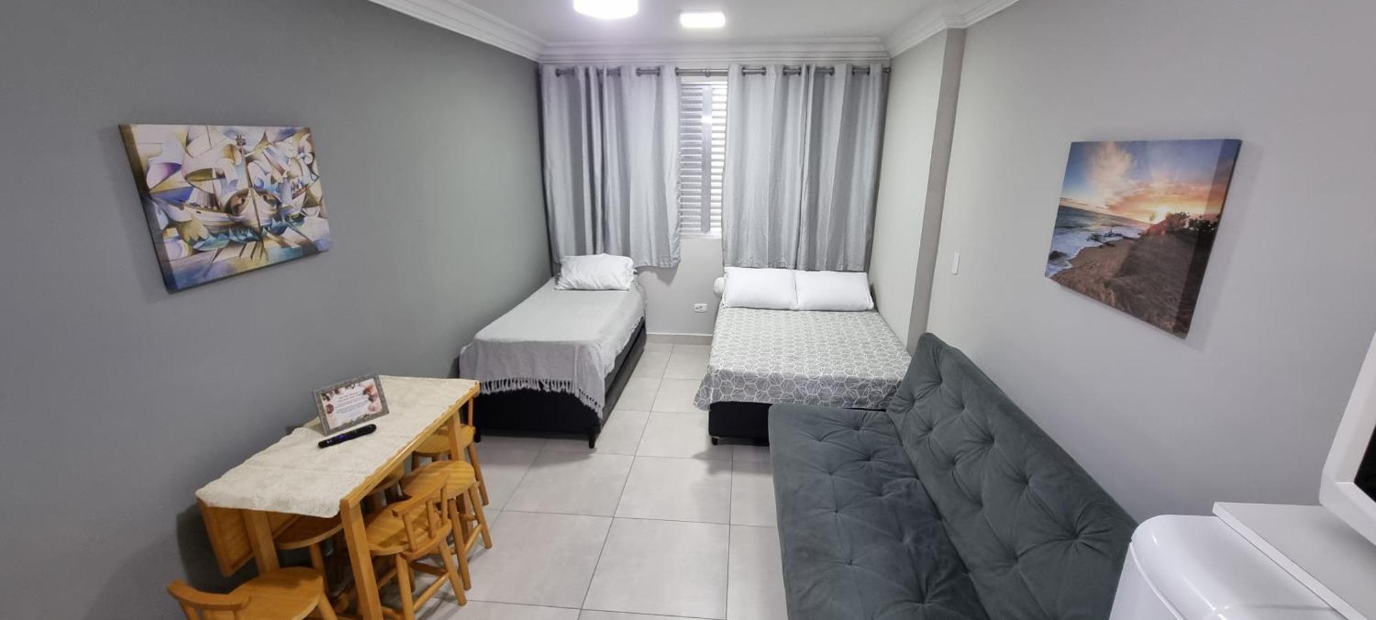 Apartamento Kit Praia Grande Na Guilhermina Frente Mar Apartment Екстериор снимка